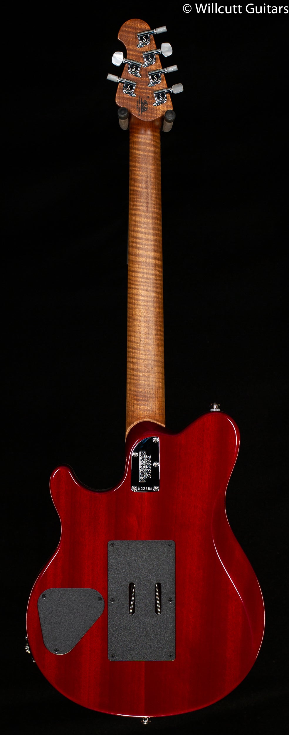 Ernie Ball Music Man Willcutt Limited Axis Lava Burst Flame Floyd Rose (465)