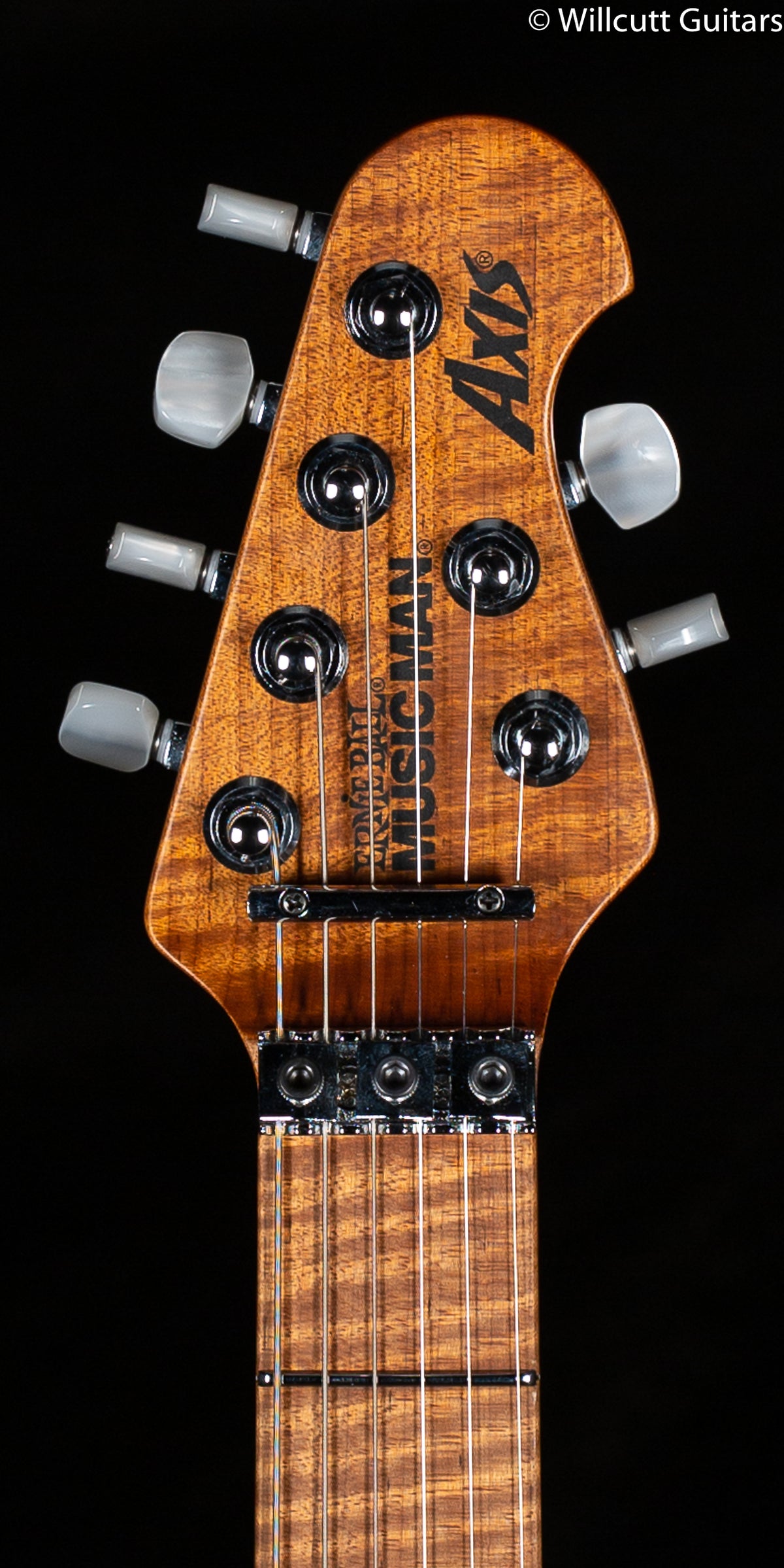 Ernie Ball Music Man Willcutt Limited Axis Lava Burst Flame Floyd Rose (465)