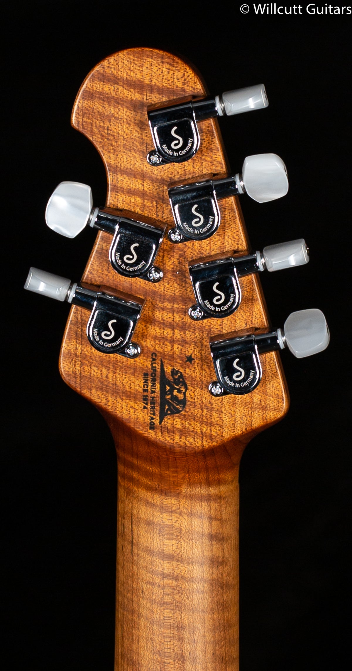 Ernie Ball Music Man Willcutt Limited Axis Lava Burst Flame Floyd Rose (465)