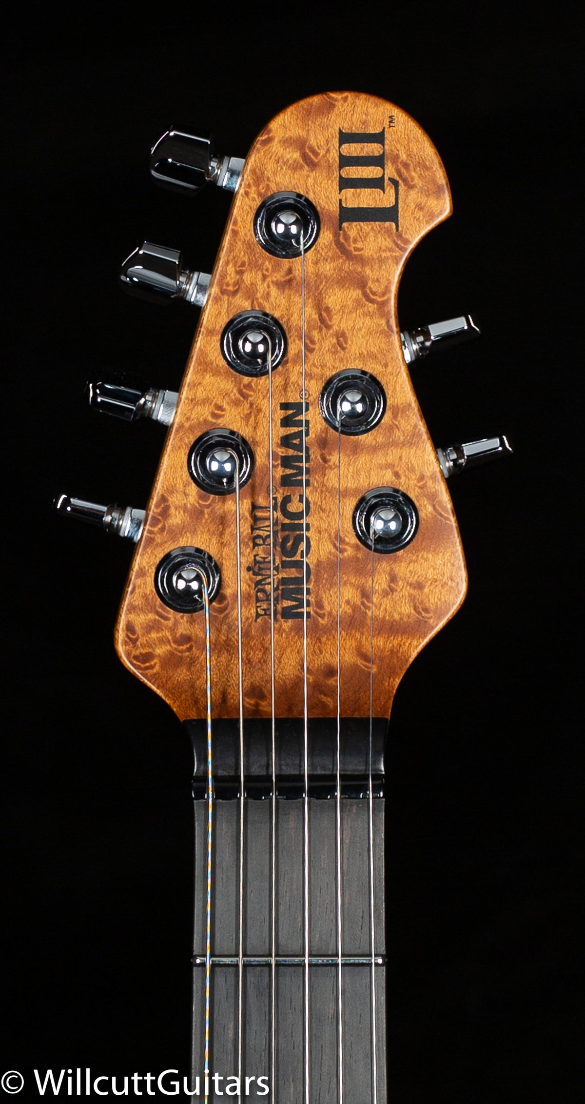 Ernie Ball Music Man Luke III HSS Maple Top Lucious Luke Green