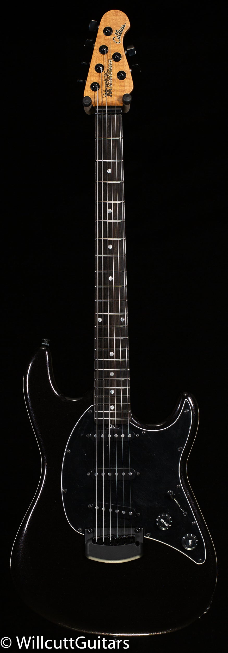 Ernie Ball Music Man Cutlass HT SSS Trem Midnight Rider (778 ...