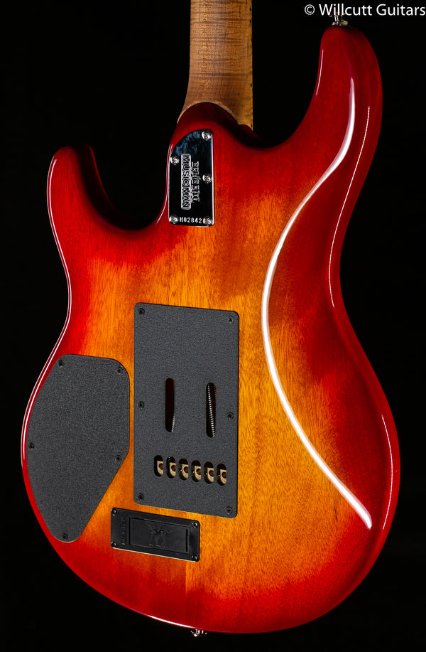 Ernie Ball Music Man Luke III HH Maple Top Lava Burst Quilt (842