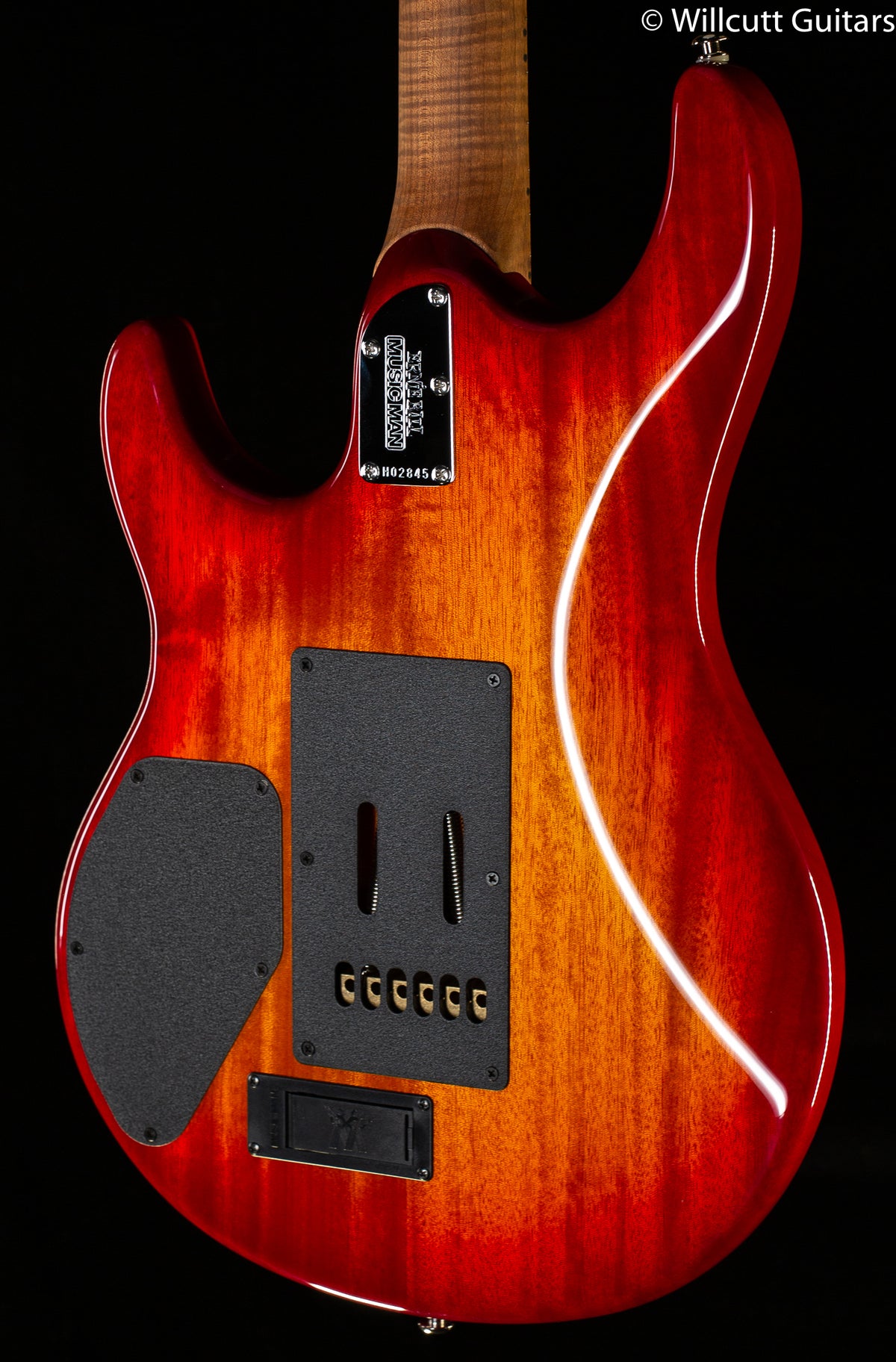 Ernie Ball Music Man Luke III HH Lava Burst Flame Willcutt Limited (845)