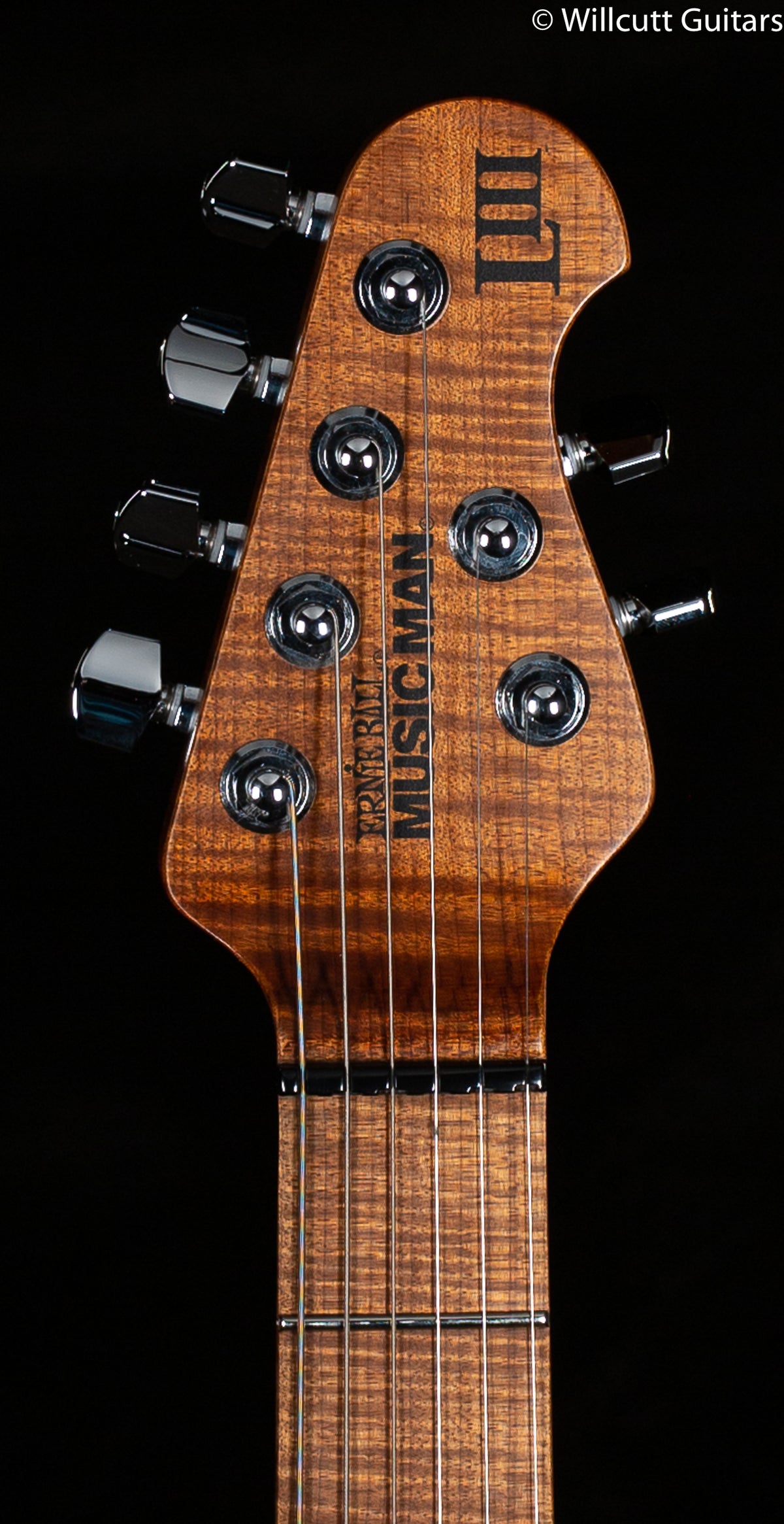 Ernie Ball Music Man Luke III HH Lava Burst Flame Willcutt Limited (845)