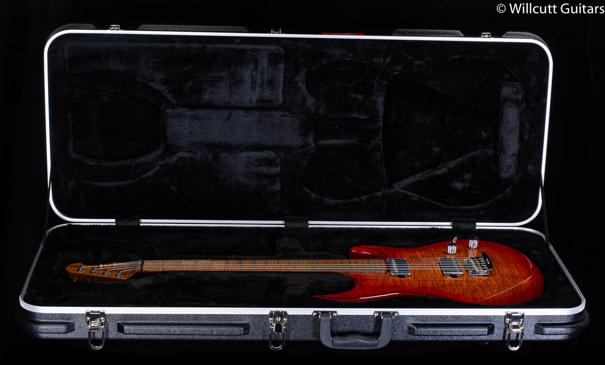 Ernie Ball Music Man Luke III HH Lava Burst Flame Willcutt Limited (845)