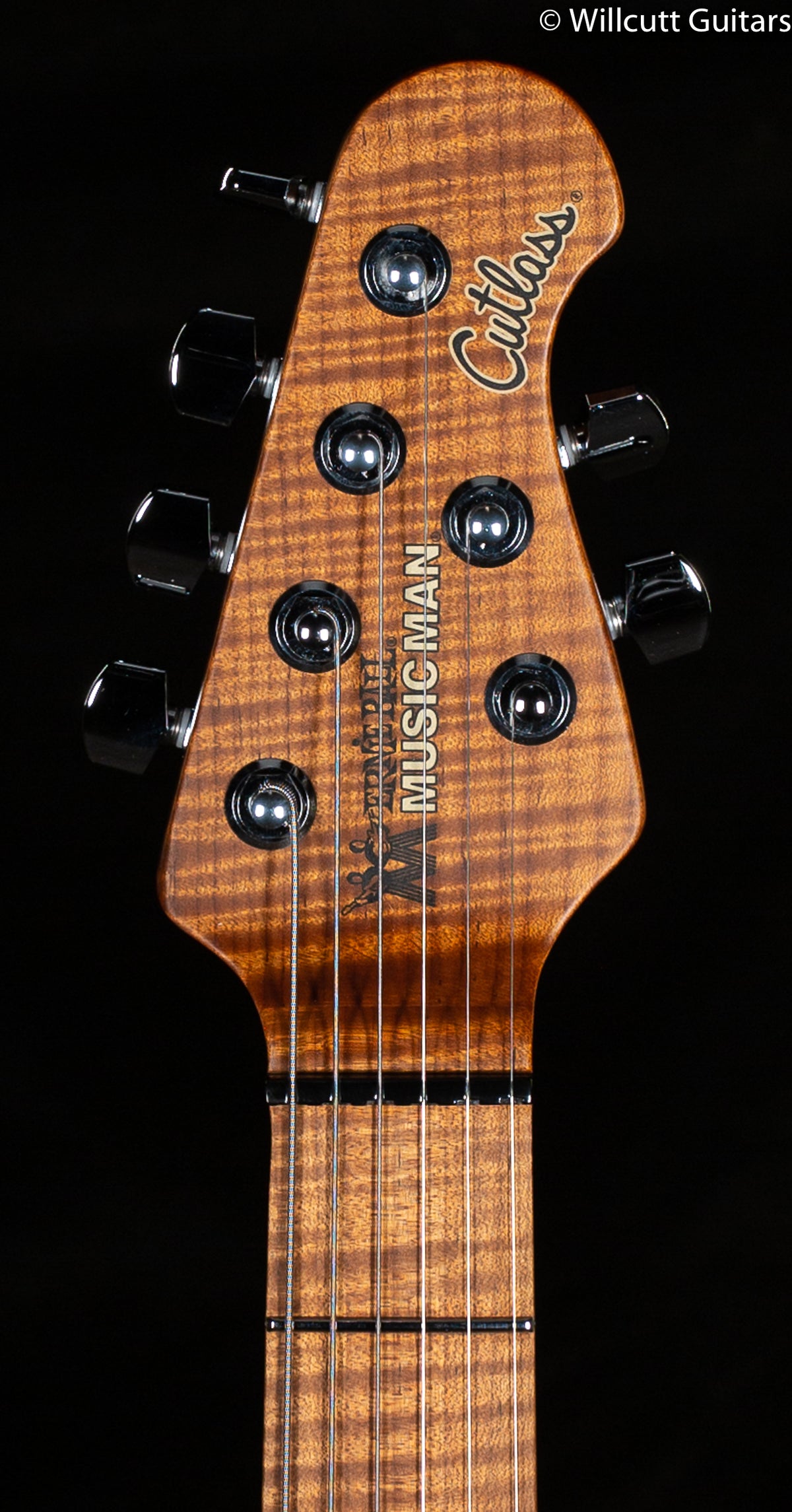 Ernie Ball Music Man Cutlass SSS Trem Vintage Tobacco