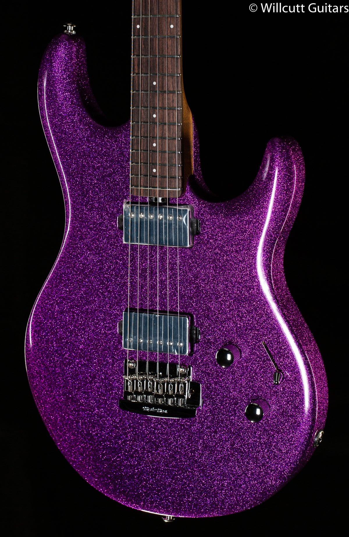 Ernie Ball Music Man Luke III HH Fuschia Sparkle (865)