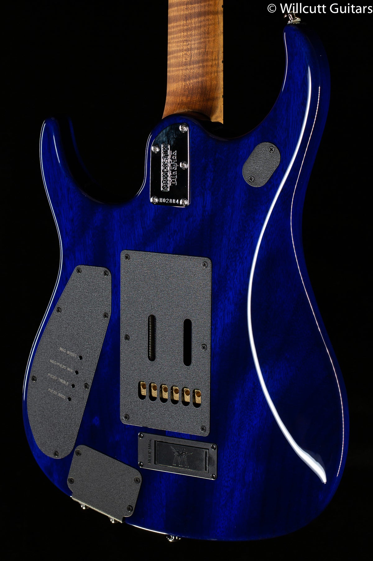 Ernie Ball Music Man JP15 Cerulean Paradise Flame