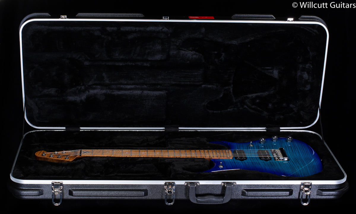 Ernie Ball Music Man JP15 Cerulean Paradise Flame