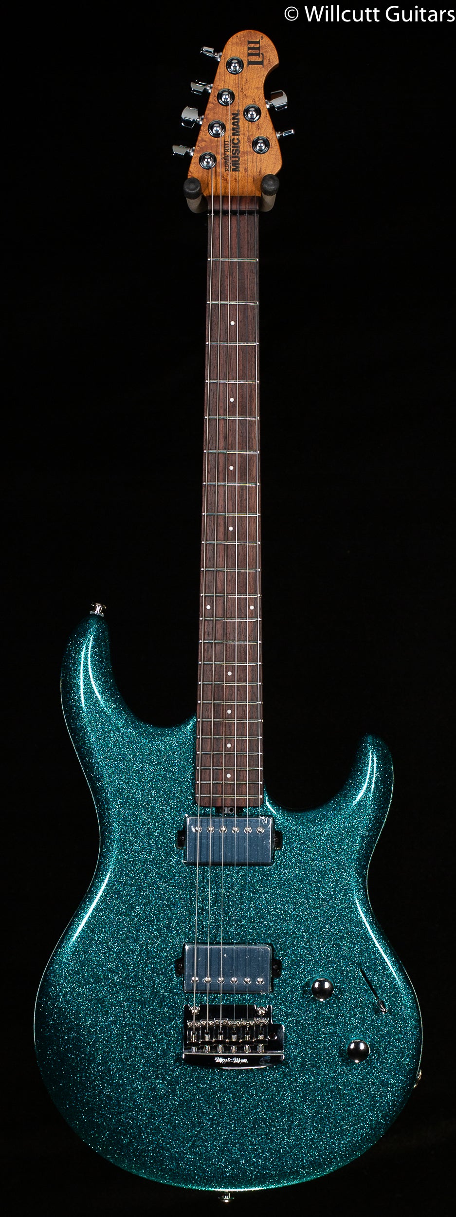 Ernie Ball Music Man Luke III HH Trem Ocean Sparkle