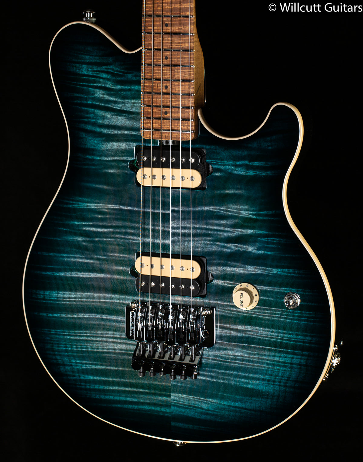 Ernie Ball Music Man Axis Yucatan Flame Maple