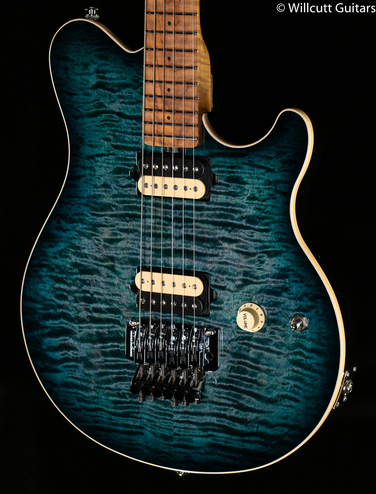 Ernie Ball Music Man Axis Yucatan Flame Maple