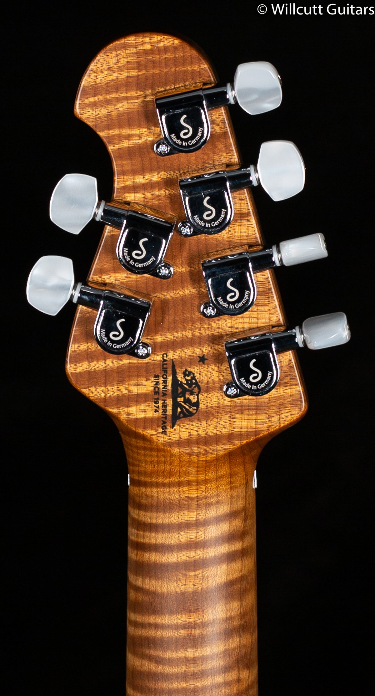 Ernie Ball Music Man Willcutt Limited Axis Lava Burst Quilt Floyd