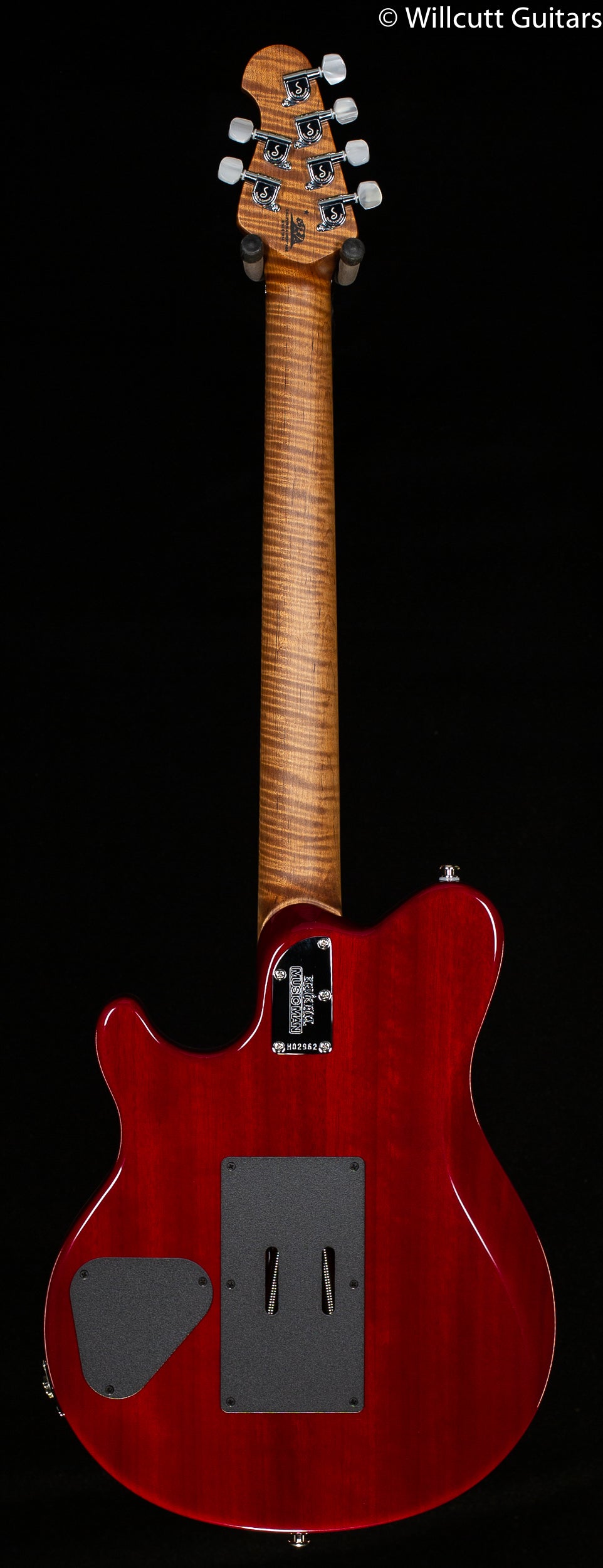 Ernie Ball Music Man Willcutt Limited Axis Lava Burst Quilt Floyd Rose