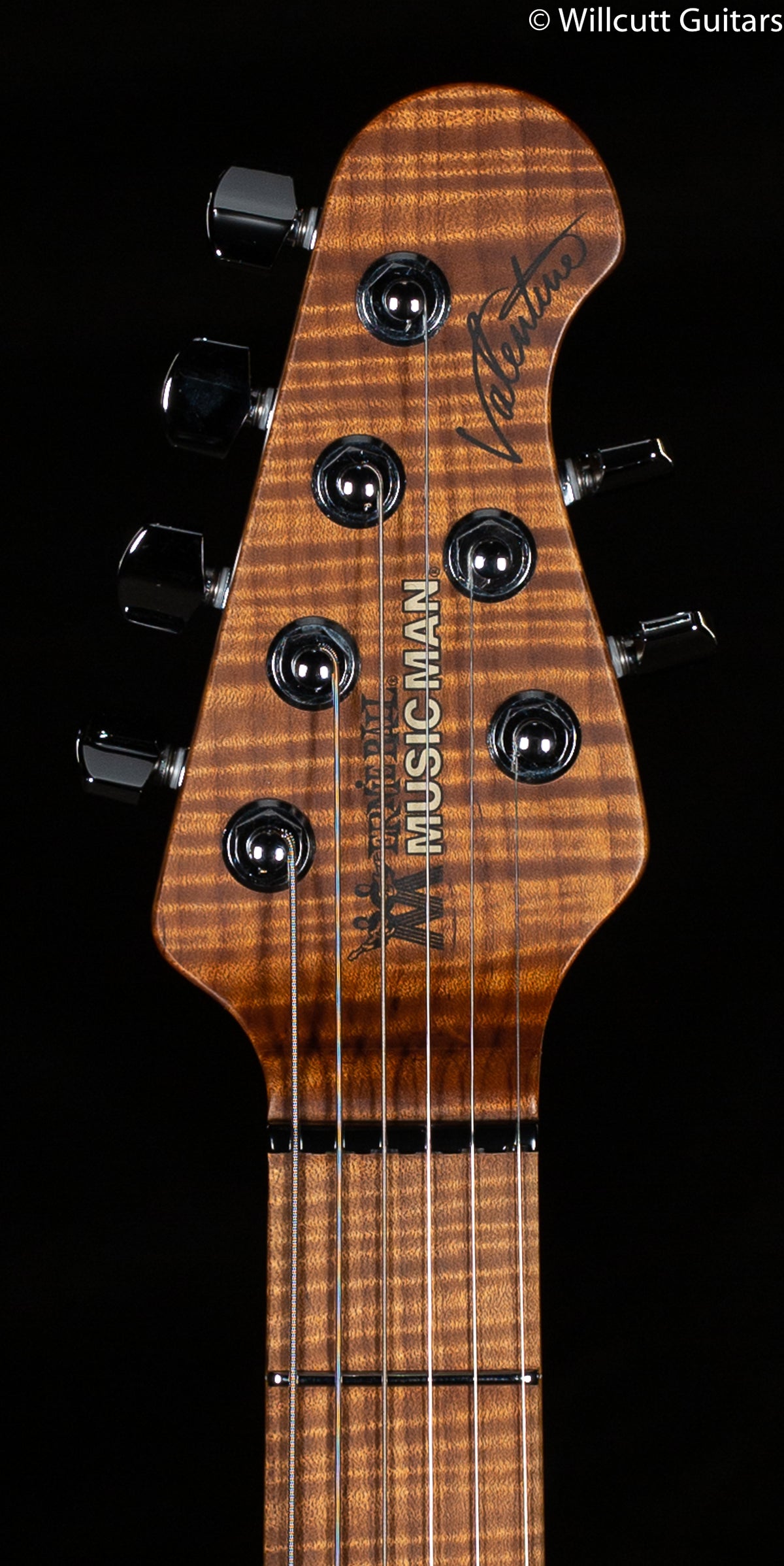 Ernie Ball Music Man Valentine Trem Tobacco Sparkle