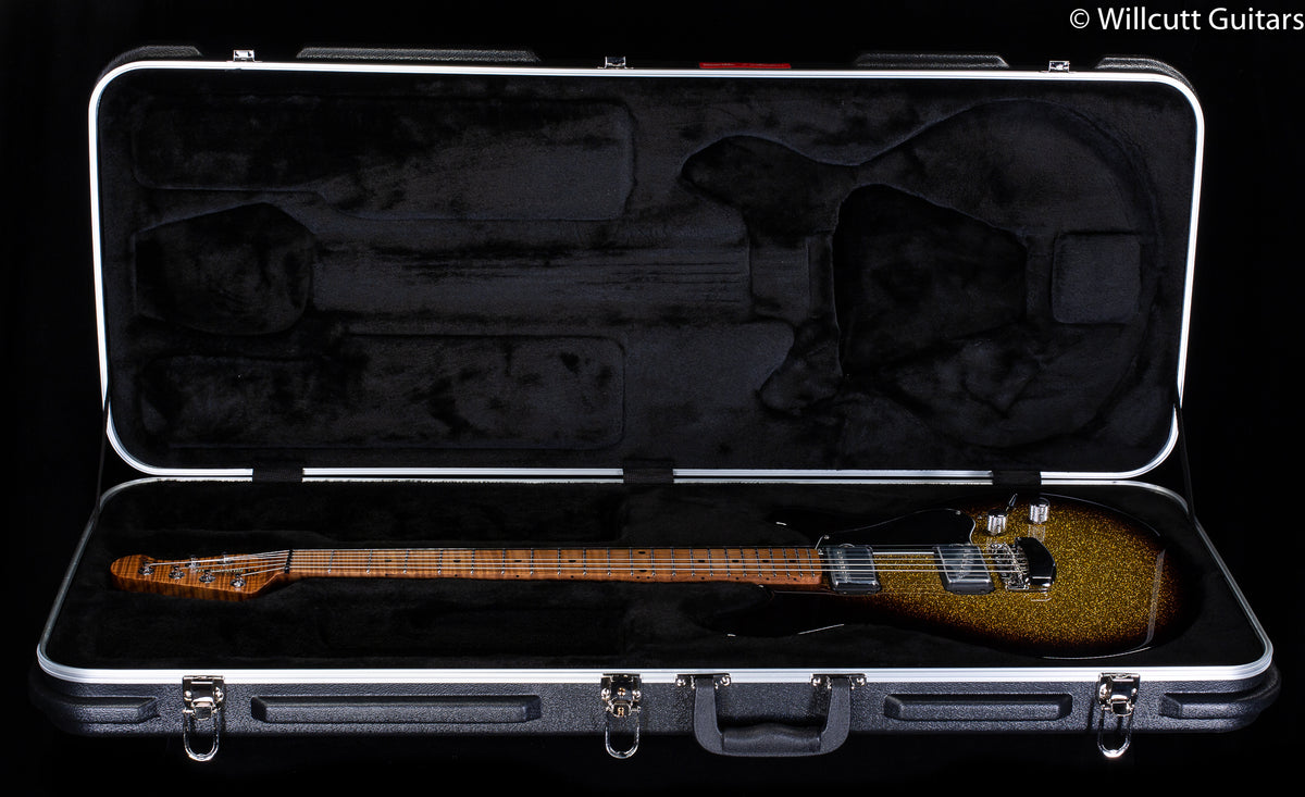 Ernie Ball Music Man Valentine Trem Tobacco Sparkle