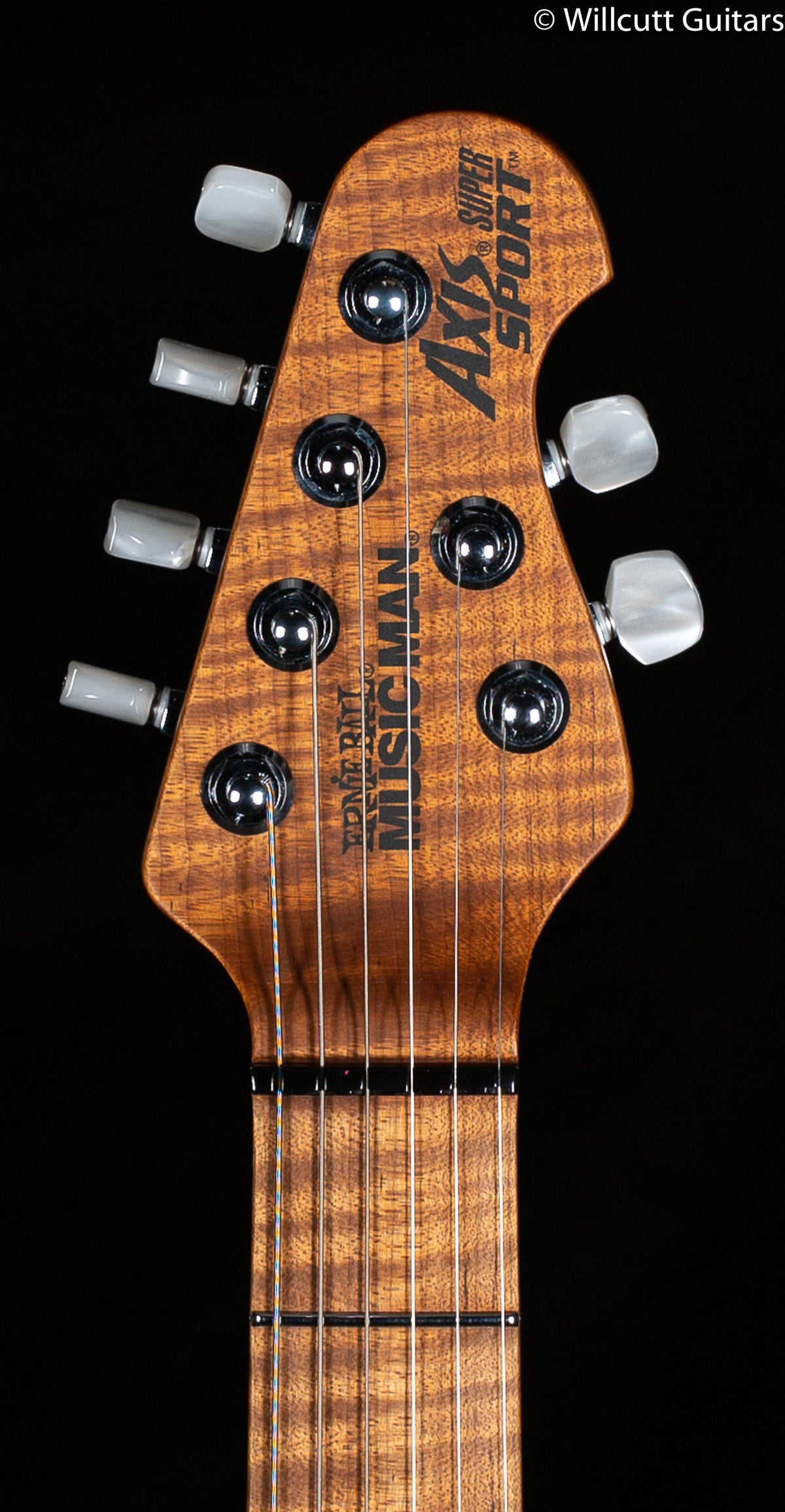 Ernie Ball Music Man Willcutt Limited Axis Super Sport HH Lava Burst Quilt