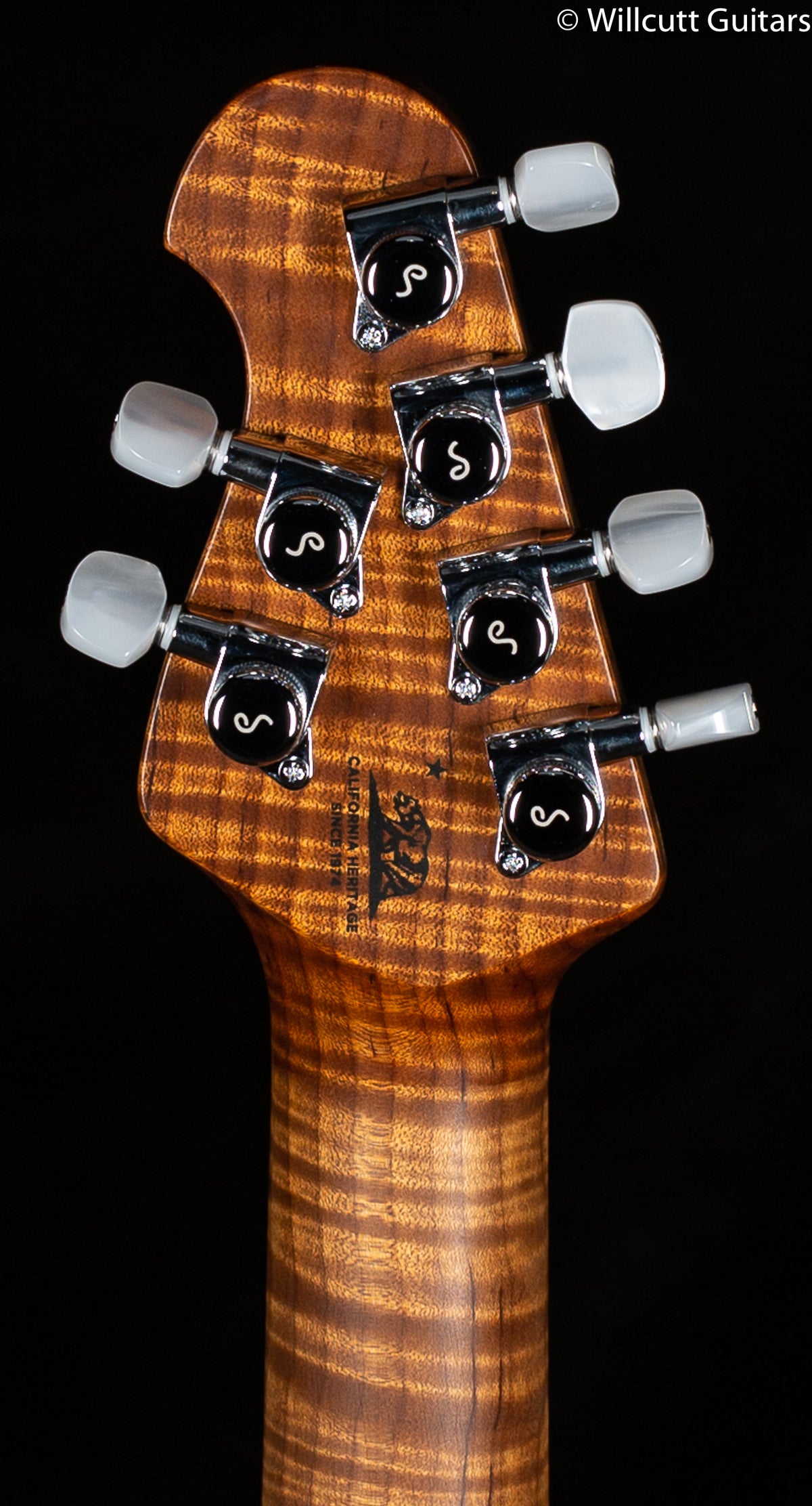 Ernie Ball Music Man Willcutt Limited Axis Super Sport HH Lava Burst Quilt