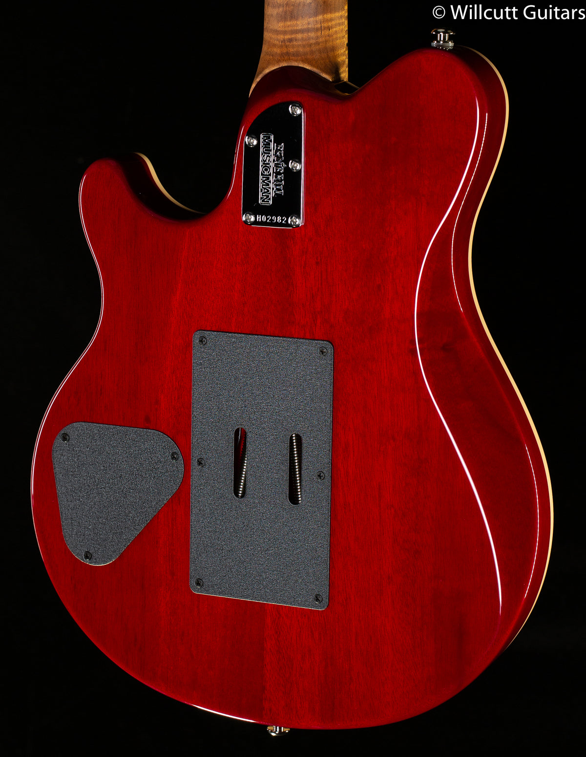 Ernie Ball Music Man Willcutt Limited Axis Lava Burst Quilt Floyd Rose