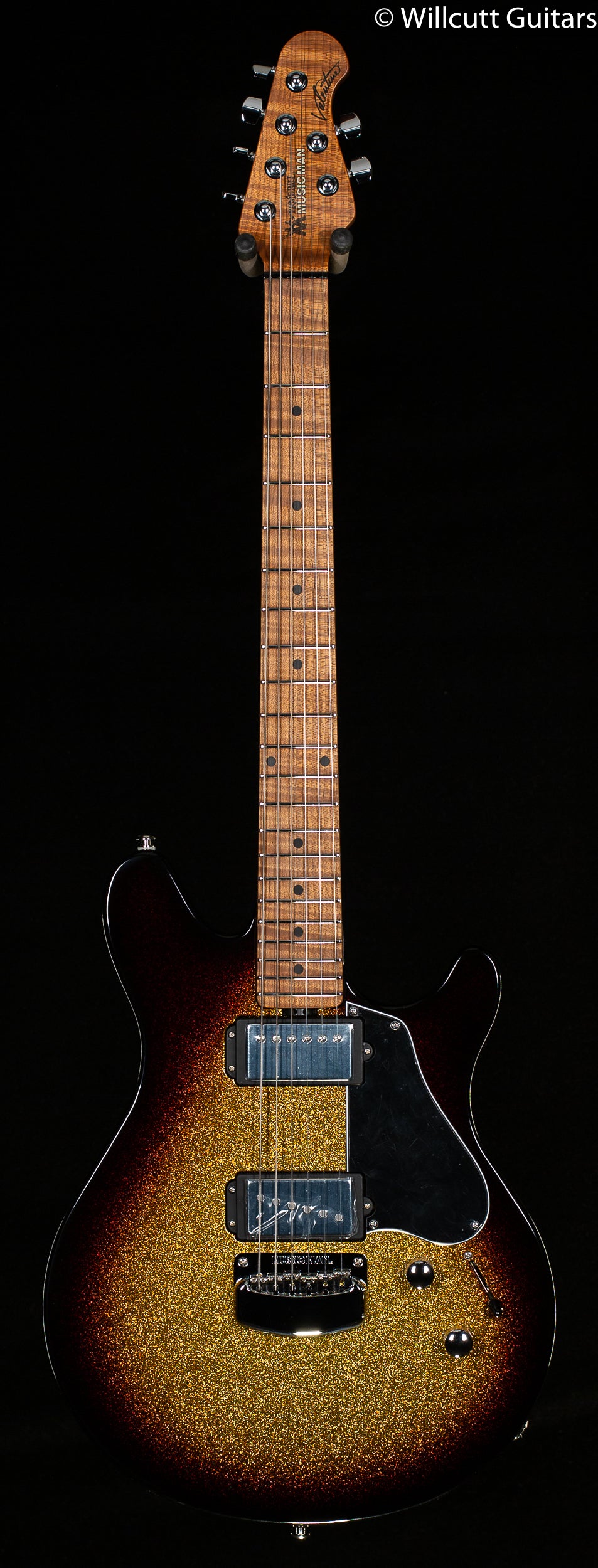 Ernie Ball Music Man Valentine Tobacco Sparkle - Willcutt Guitars