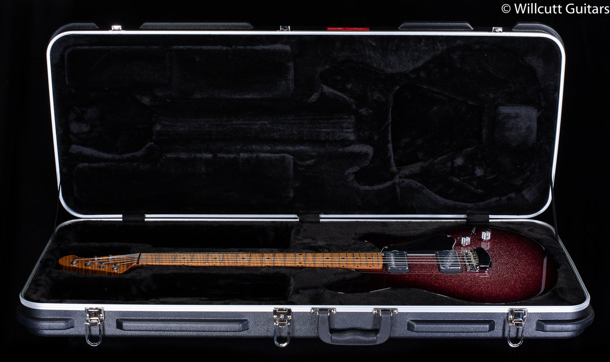 Ernie Ball Music Man Valentine Tremolo Maroon Burst Sparkle (014)