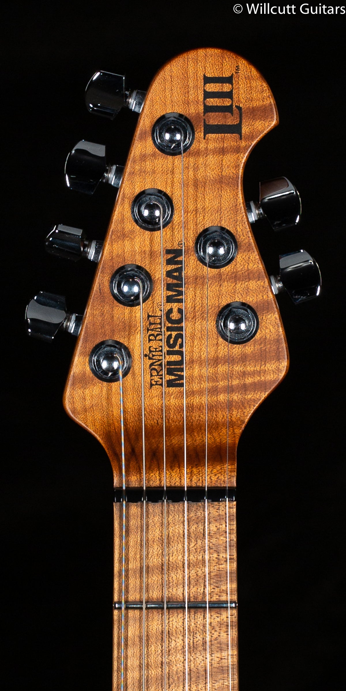 Ernie Ball Music Man Luke III Lava Burst Flame Willcutt Limited (031)