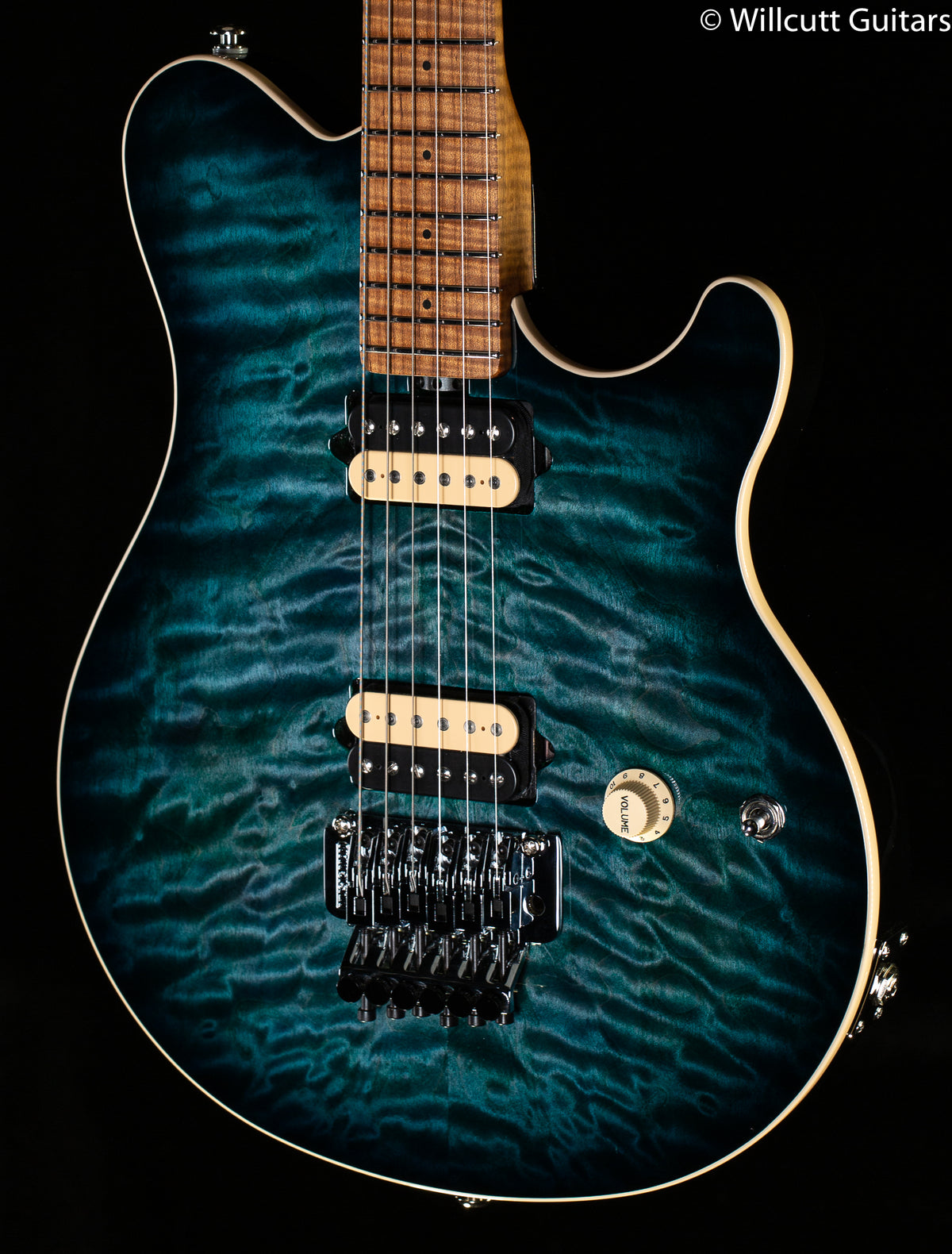 Ernie Ball Music Man Axis Yucatan Quilt (066)