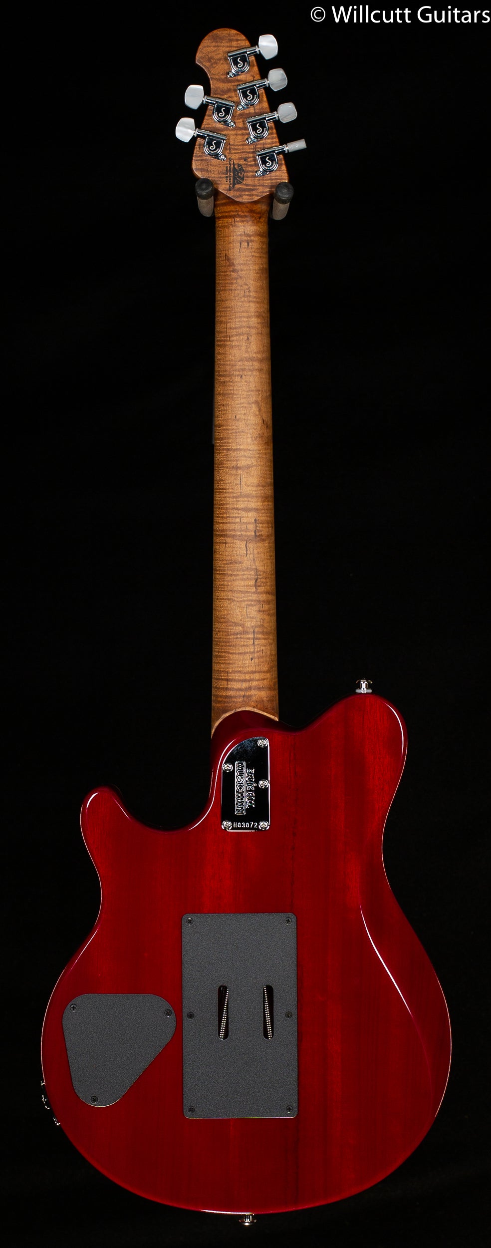 Ernie Ball Music Man Willcutt Limited Axis Lava Burst Quilt Floyd Rose (072)