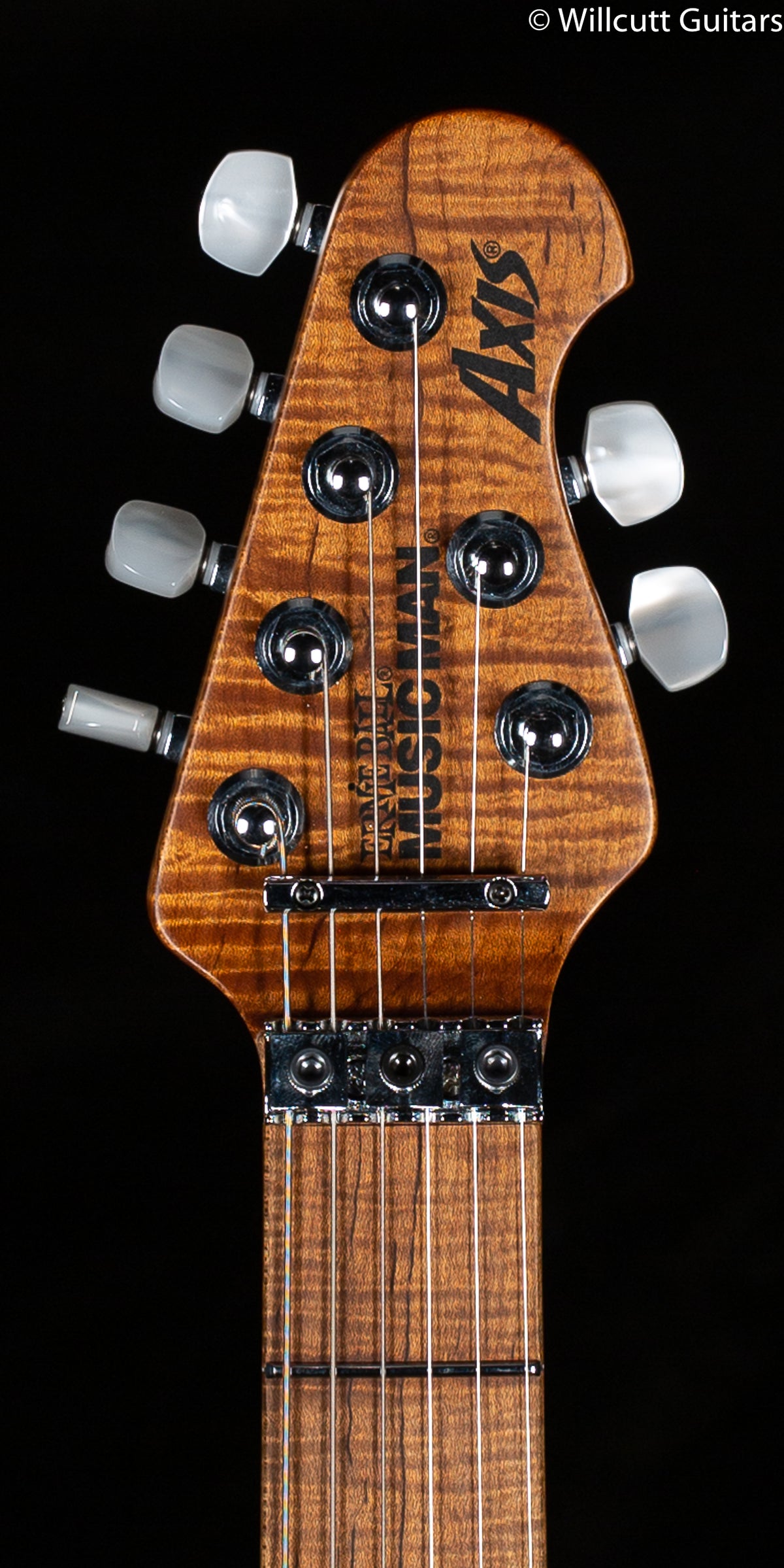 Ernie Ball Music Man Willcutt Limited Axis Lava Burst Quilt Floyd Rose (072)