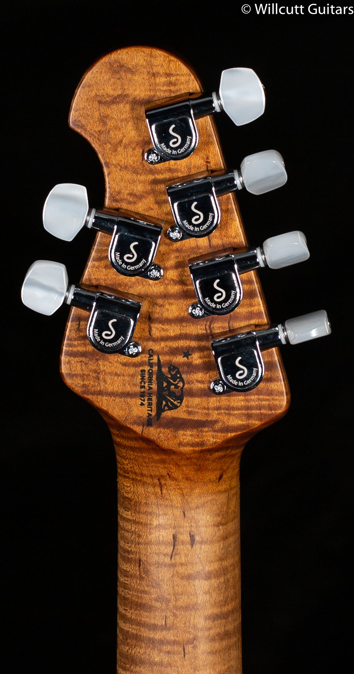 Ernie Ball Music Man Willcutt Limited Axis Lava Burst Quilt Floyd Rose (072)