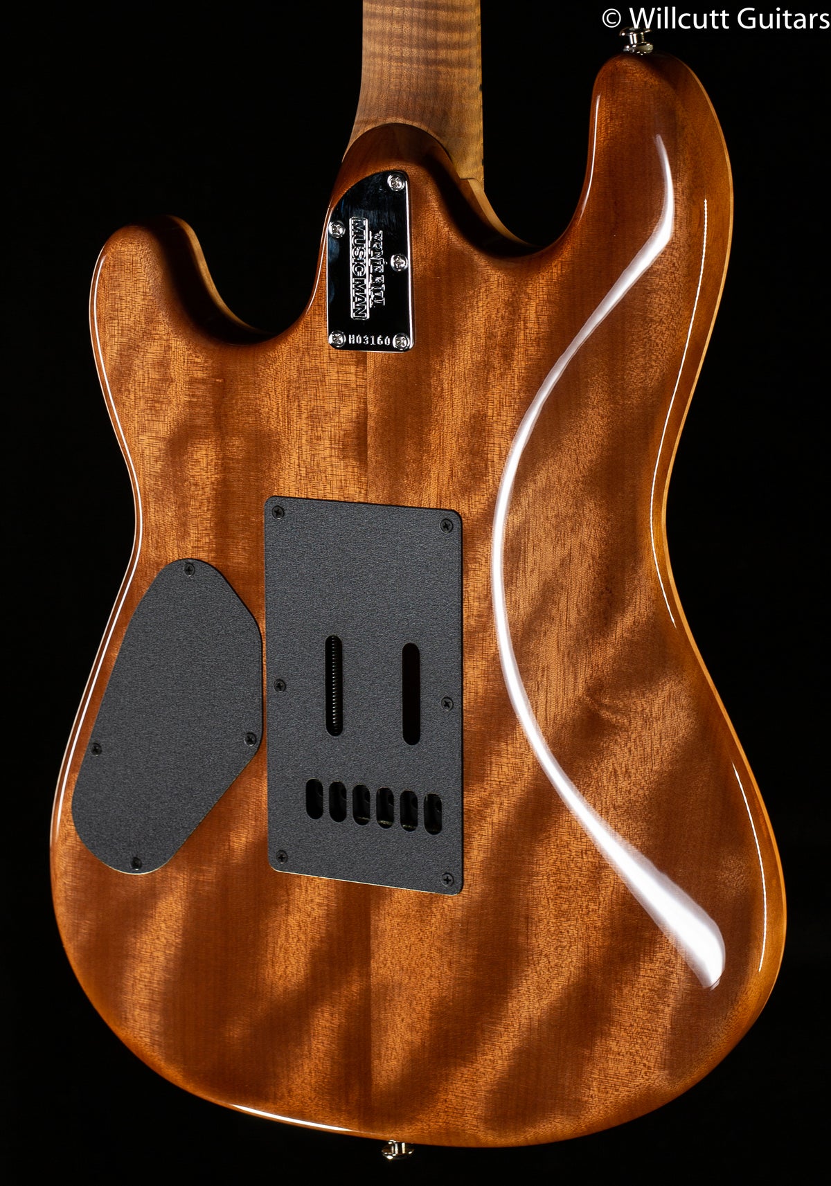 Ernie Ball Music Man Sabre Trem Honeysuckle Flame (160)