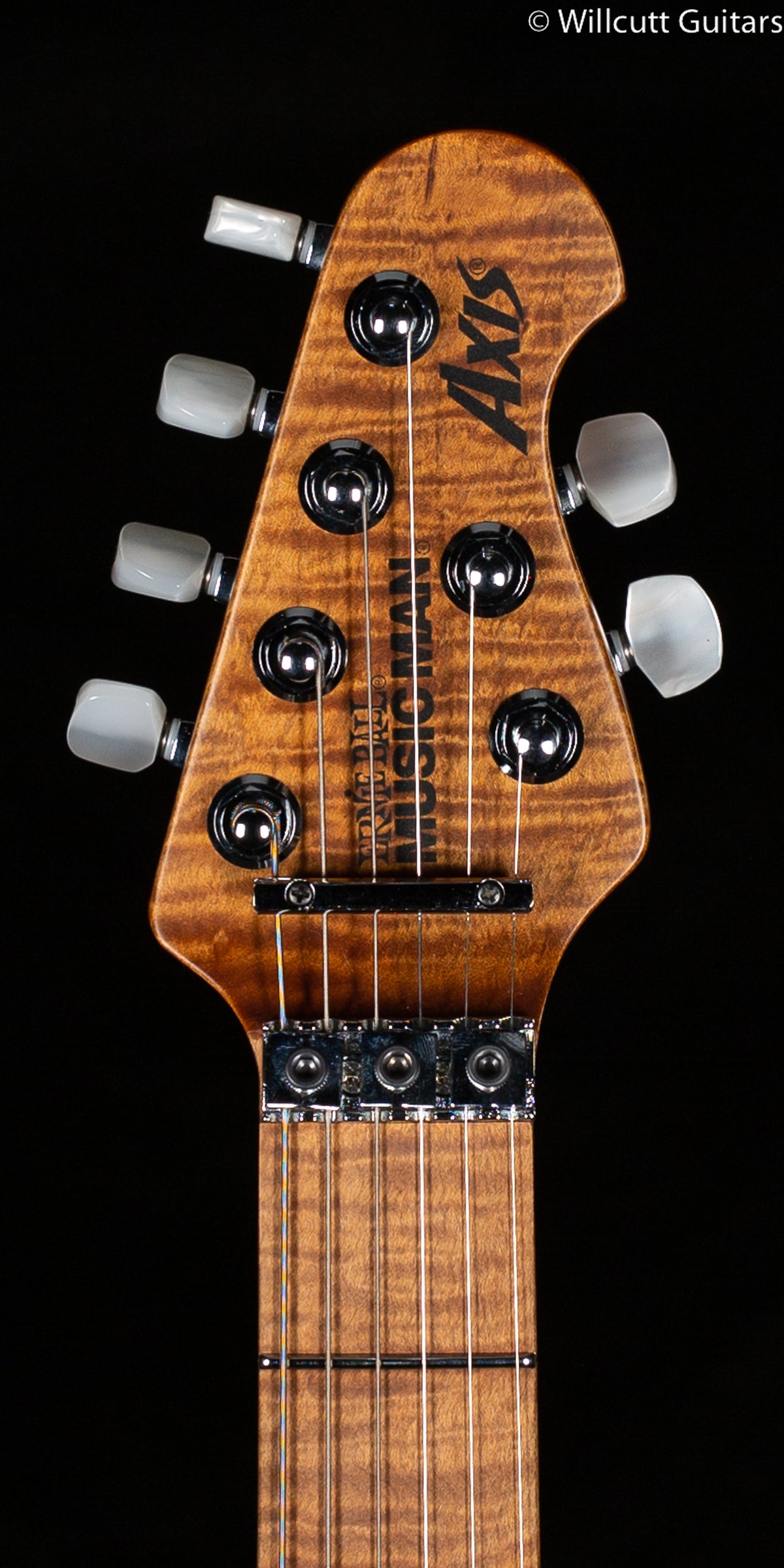 Ernie Ball Music Man Axis Roasted Amber Flame (240)