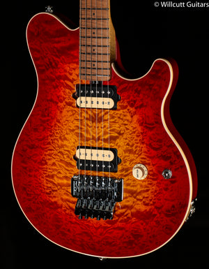 Ernie Ball Music Man Willcutt Limited Axis Lava Burst Quilt Floyd Rose (258)
