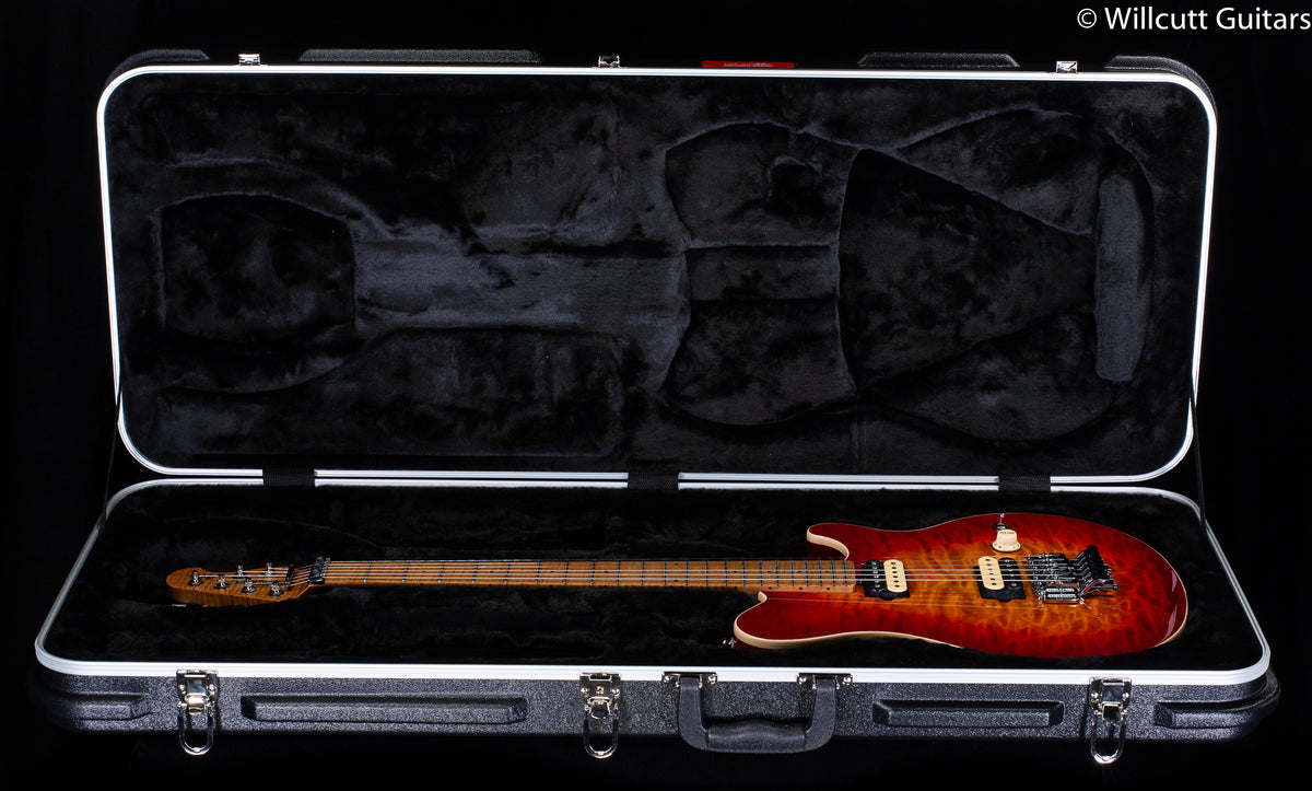 Ernie Ball Music Man Willcutt Limited Axis Lava Burst Quilt Floyd Rose (300)