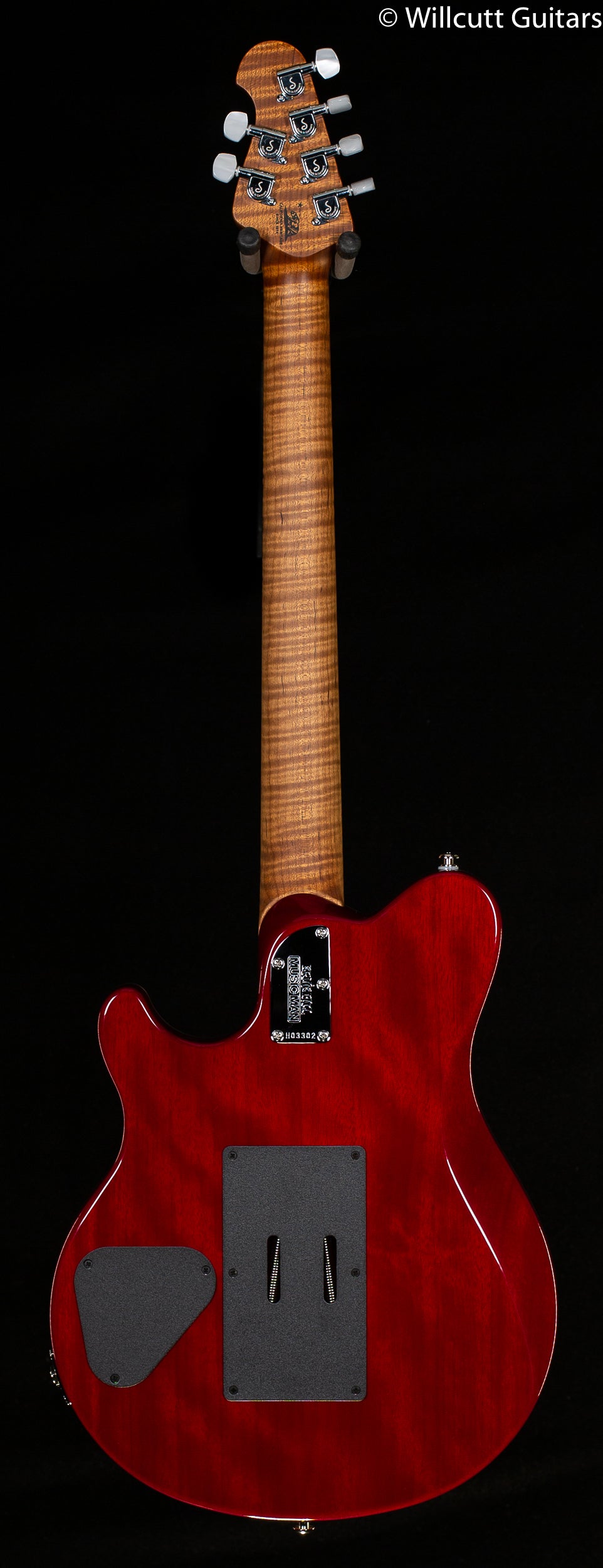 Ernie Ball Music Man Willcutt Limited Axis Lava Burst Flame Floyd Rose (302)