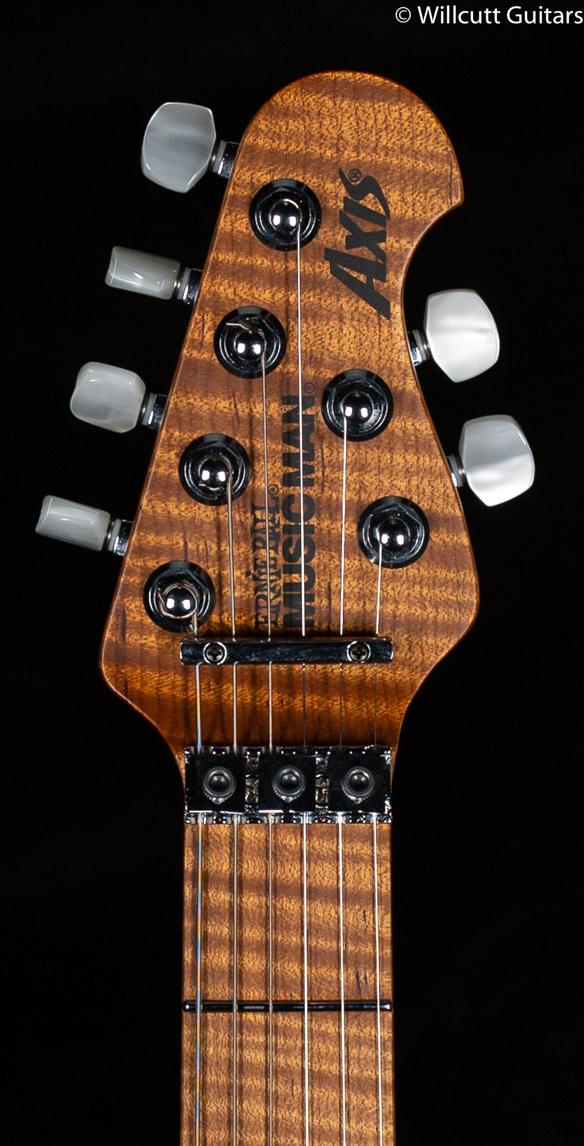 Ernie Ball Music Man Willcutt Limited Axis Lava Burst Flame Floyd Rose (302)
