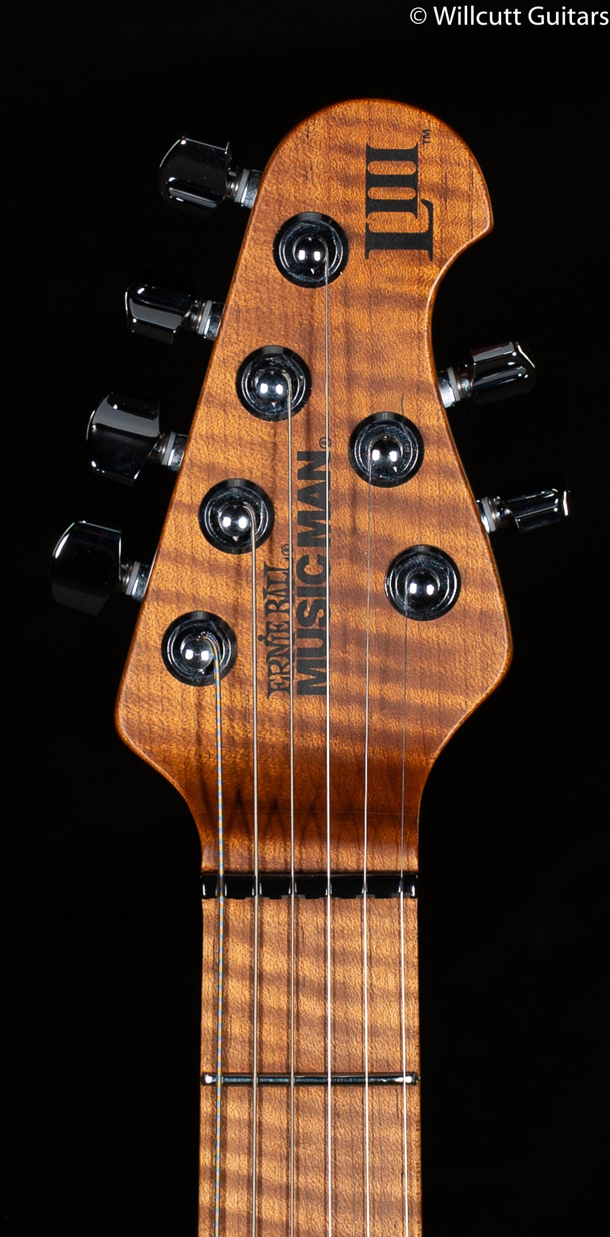 Ernie Ball Music Man Luke III HH Lava Burst Flame Willcutt Limited (364)