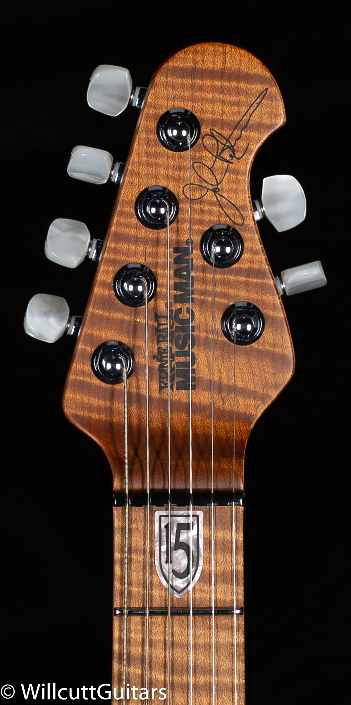 Ernie Ball Music Man JP15 Purple Flame Nebula (376)