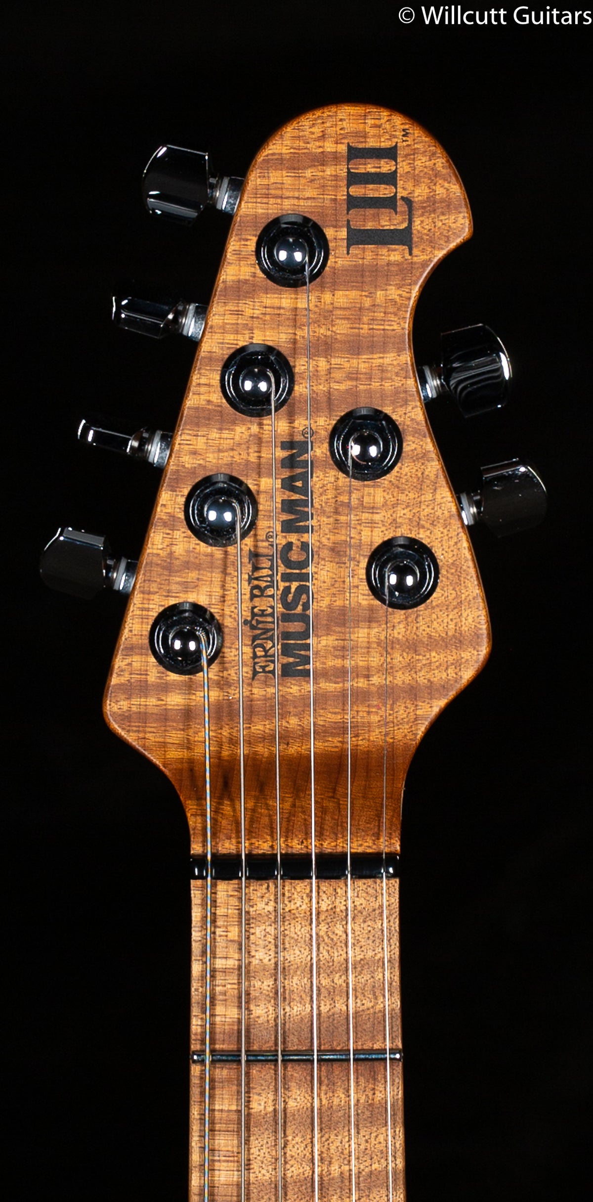 Ernie Ball Music Man Luke III HH Lava Burst Flame Willcutt Limited (379)