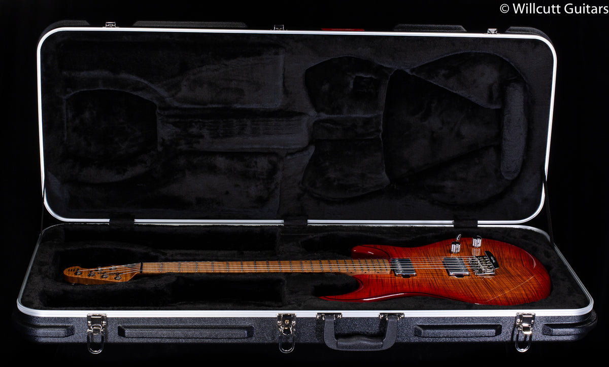 Ernie Ball Music Man Luke III HH Lava Burst Flame Willcutt Limited (379)