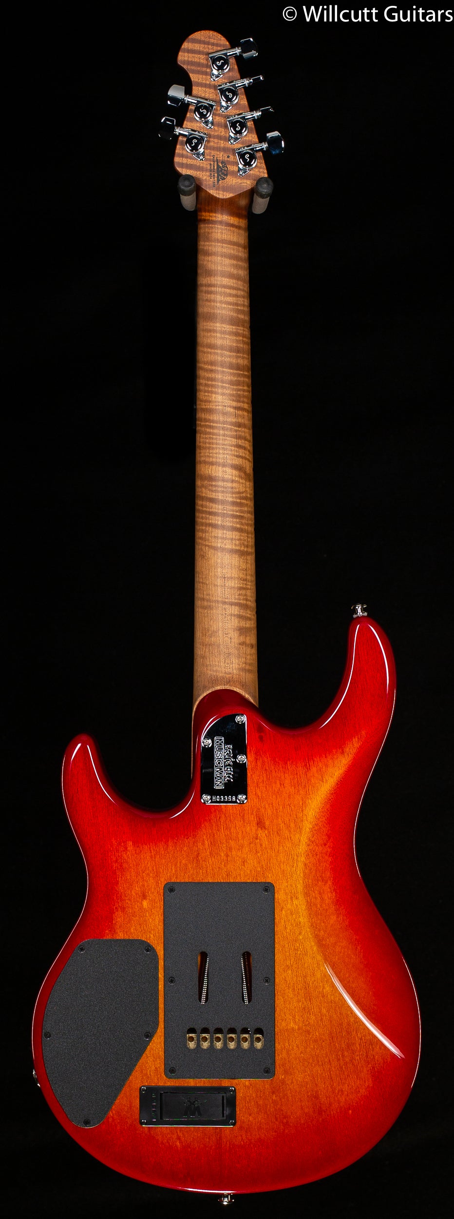 Ernie Ball Music Man Luke III HH Lava Burst Flame Willcutt Limited (398)