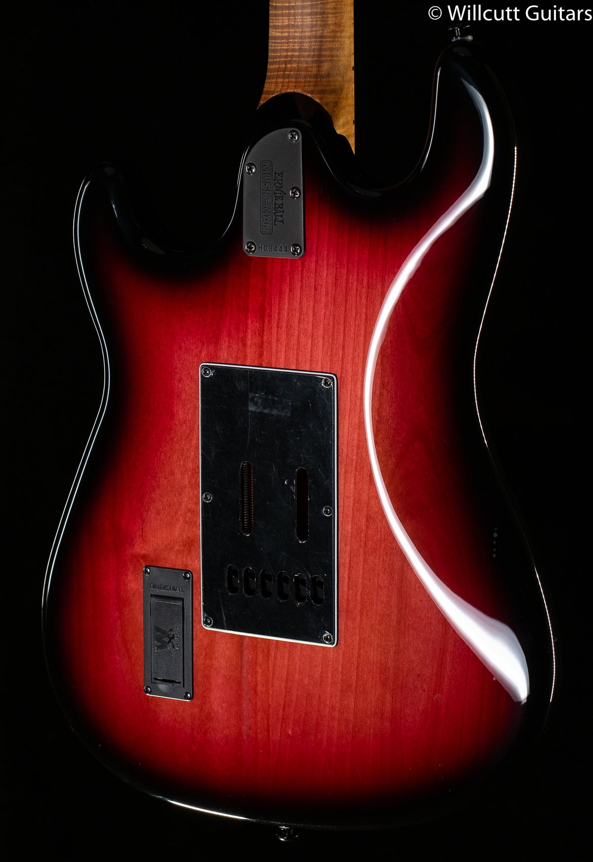 Ernie Ball Music Man Cutlass HT SSS Raspberry Burst (444)