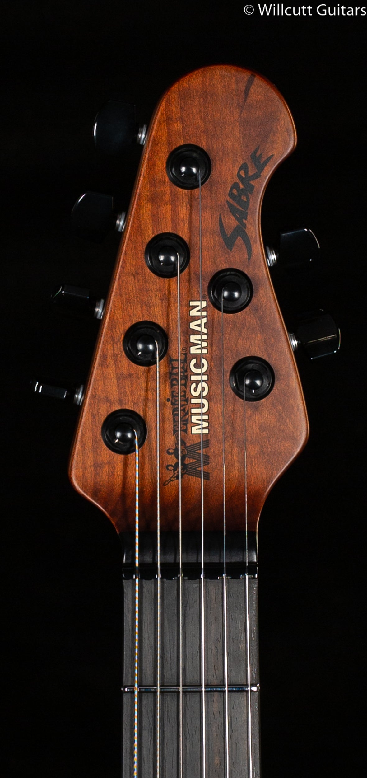 Ernie Ball Music Man Sabre HT Trem Raspberry Burst (565) Willcutt Guitars