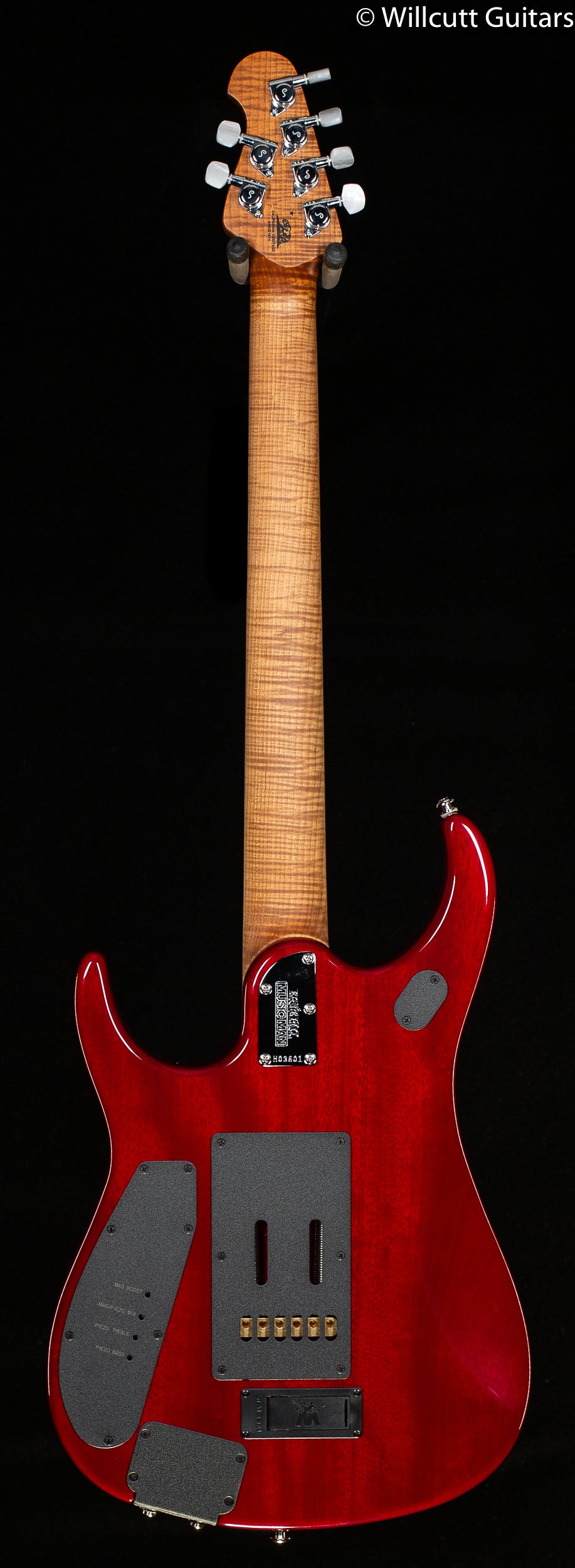 Ernie Ball Music Man JP15 Lava Burst Quilt Willcutt Limited