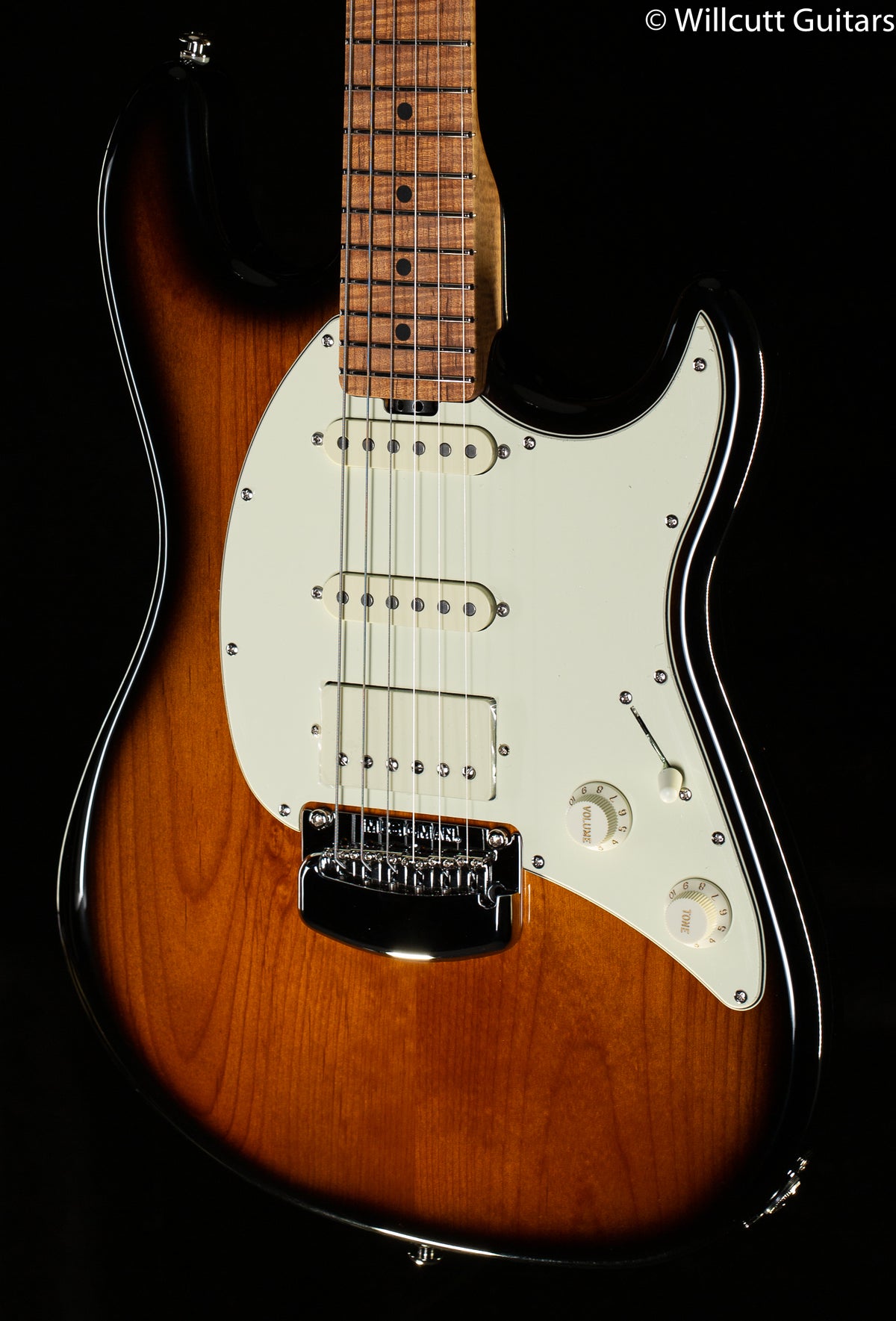 Ernie Ball Music Man Cutlass HSS Vintage Tobacco