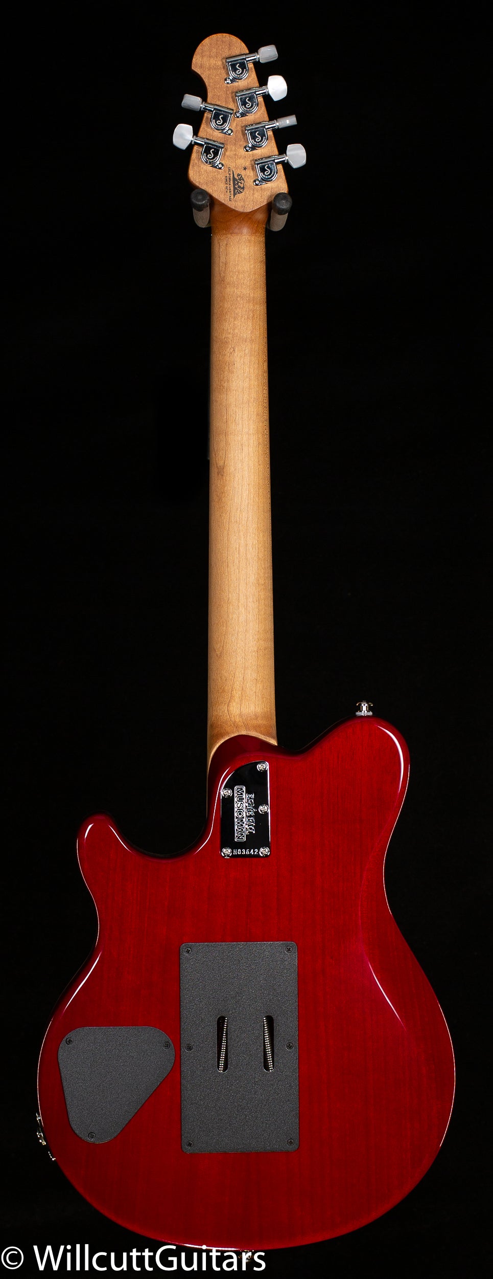 Ernie Ball Music Man Willcutt Limited Axis Lava Burst Quilt Floyd Rose (642)