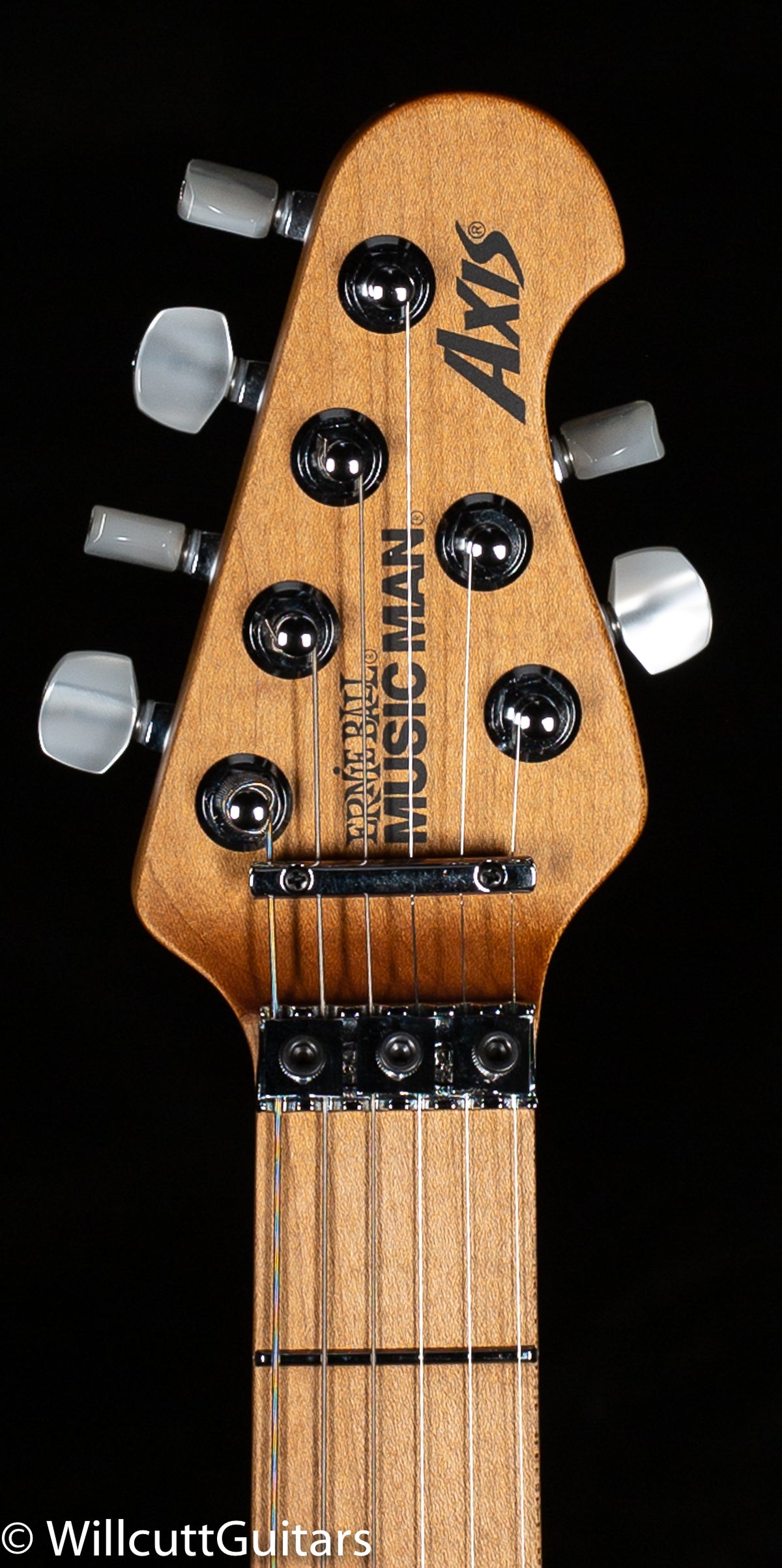 Ernie Ball Music Man Willcutt Limited Axis Lava Burst Quilt Floyd Rose (642)