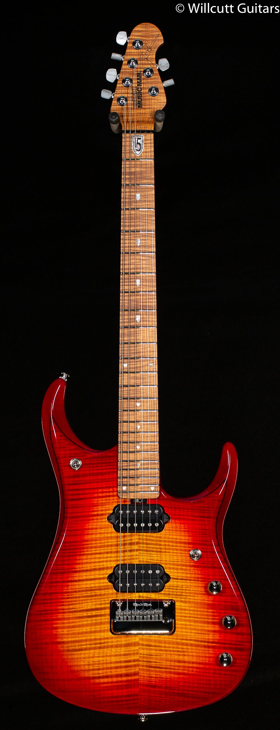 Ernie Ball Music Man JP15 Lava Burst Flame Willcutt Limited (648)