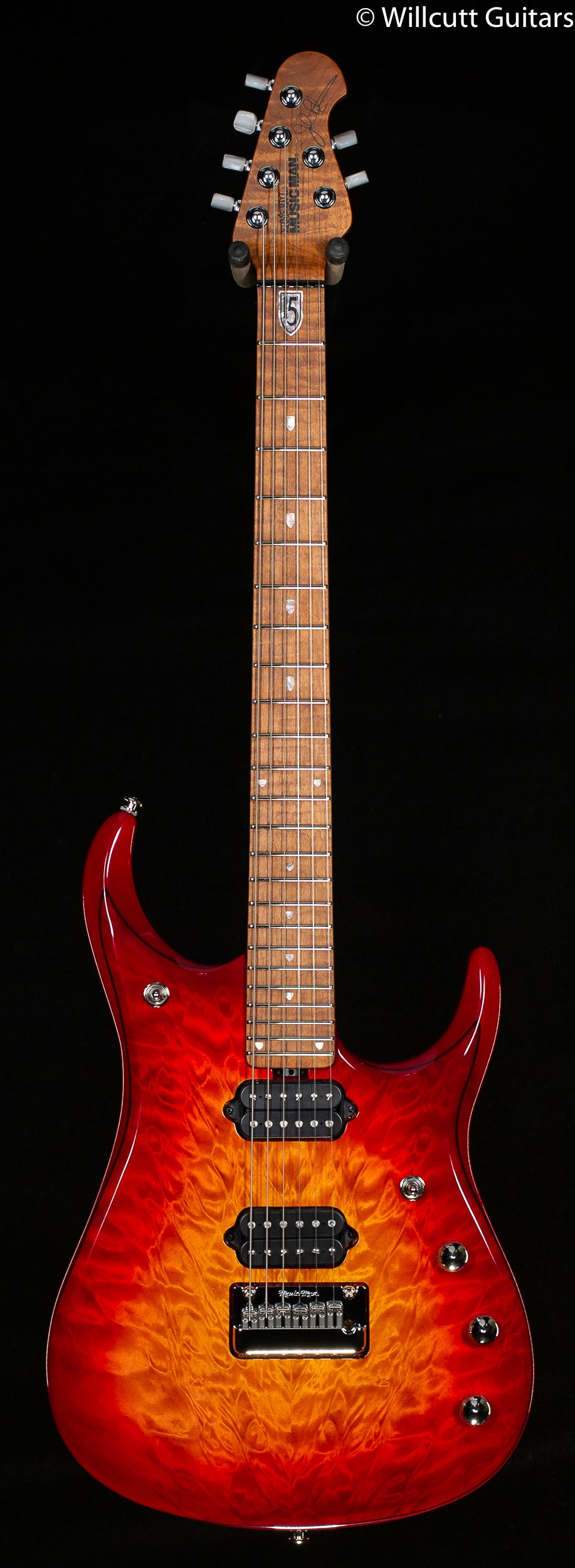 Ernie Ball Music Man JP15 Lava Burst Quilt Willcutt Limited (676)