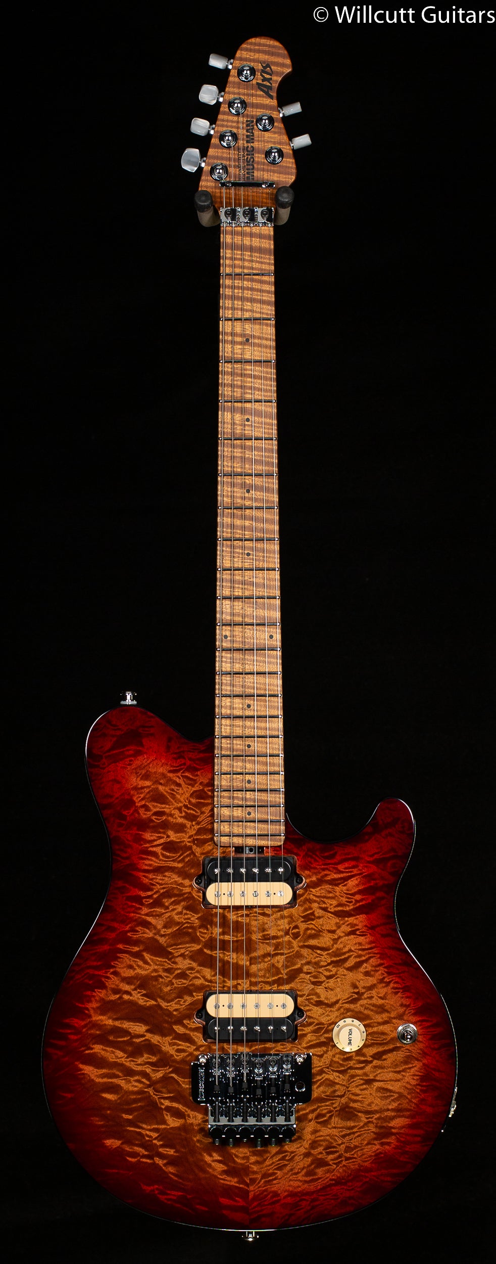 Ernie Ball Music Man Axis Roasted Amber Quilt (692)